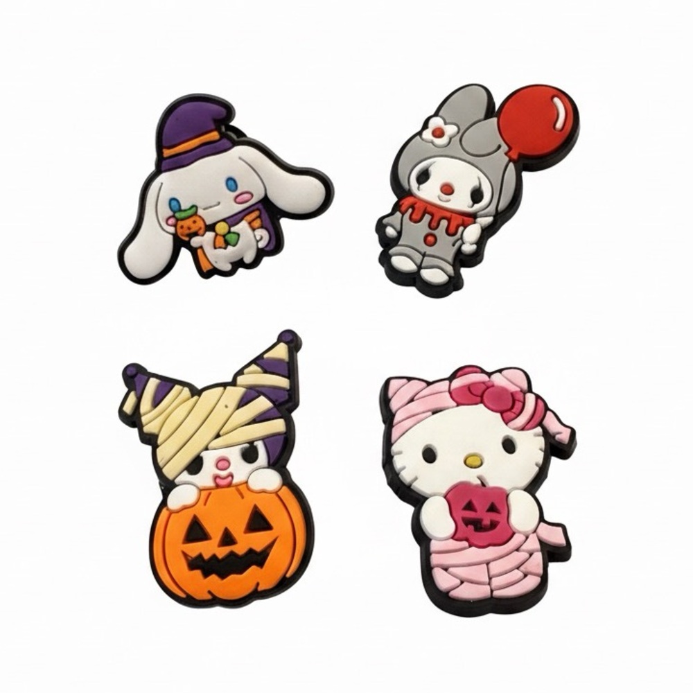🎃Bundle 2/15🎃 Sanrio Croc Charms Set Hello Kitty My Melody Cinnamoroll Kuromi